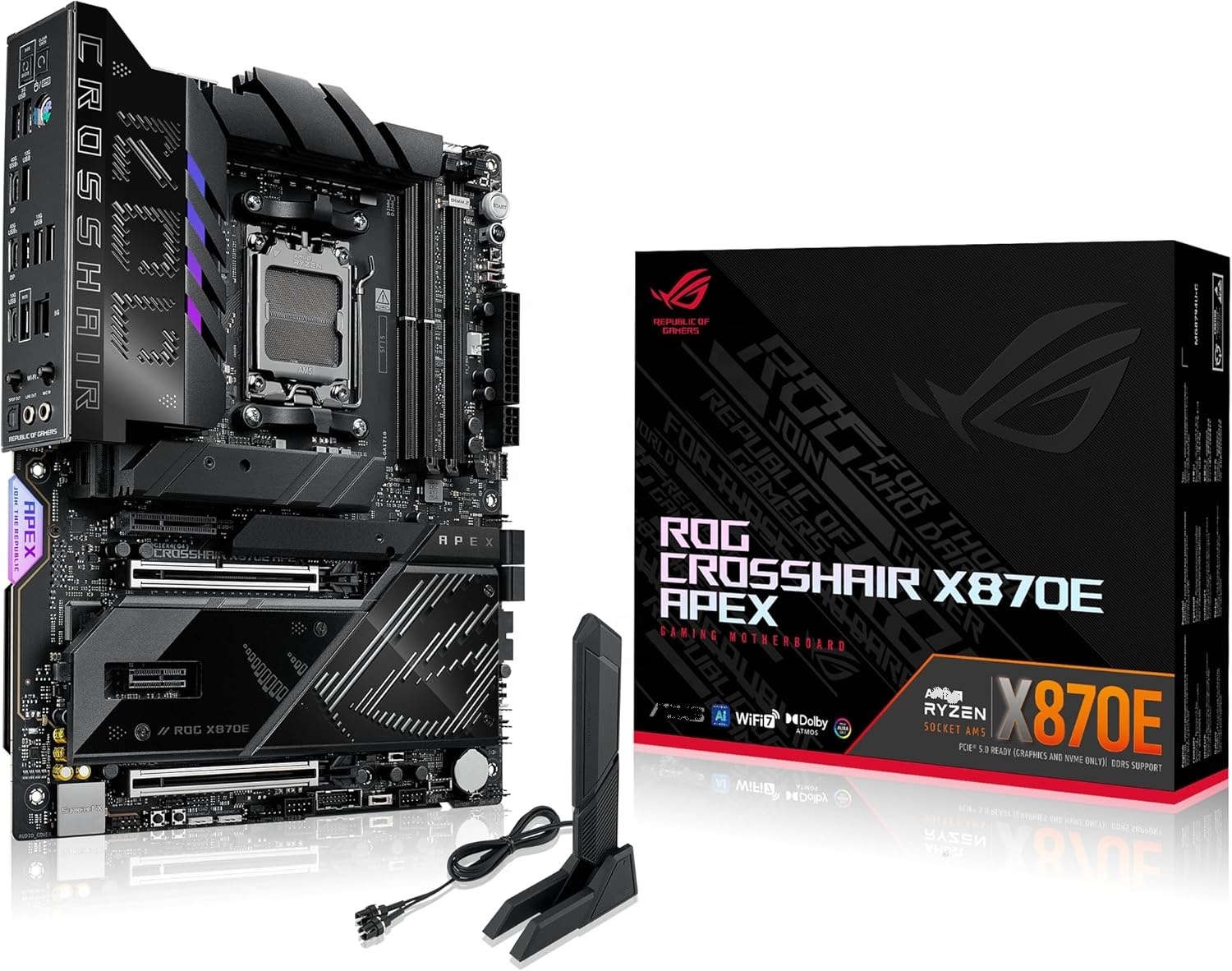 Rog Crosshair X870e Apex X870e - X870E Atx Motherboard review and price