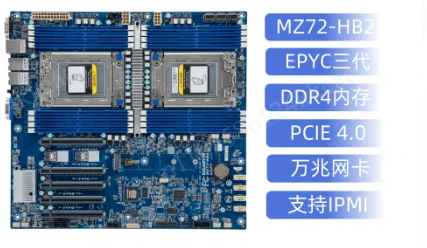 MZ72-HB2 Dual Socket SP3 Mothe - Dual Socket Sp3 Epyc Motherboard review and price
